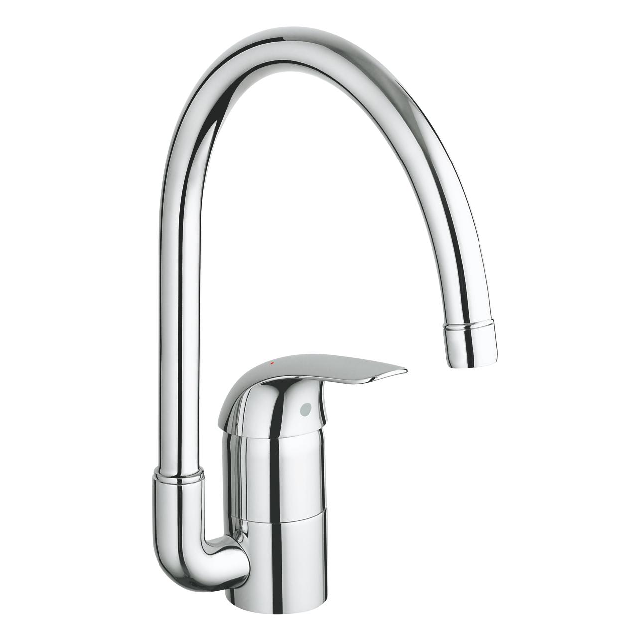 Смеситель для кухни Grohe Euroeco 32752000 CV032451 однорычажный Хром (176437)
