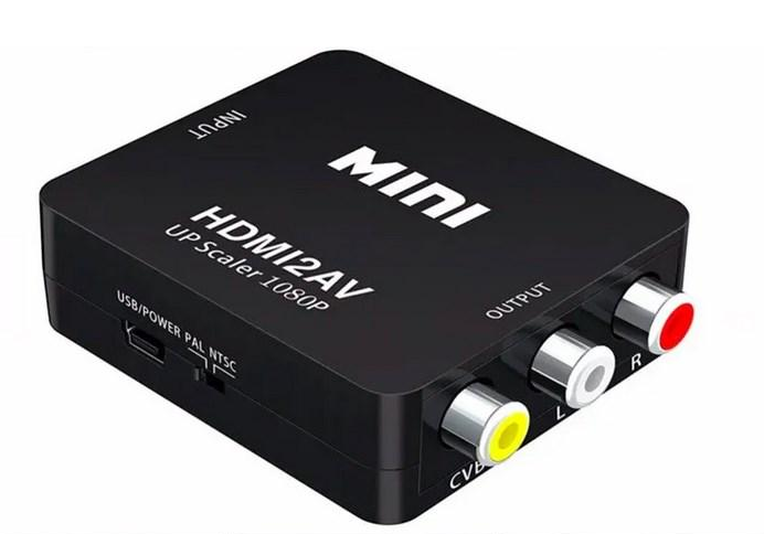 Адаптер-конвертер с HDMI на аудио-видео с AV без поддержки HDMI 1080HDMI To AV RCA (1527) Адаптер-конвертер с HDMI на аудио-видео с AV без поддержки HDMI 1080HDMI To AV RCA (1527)