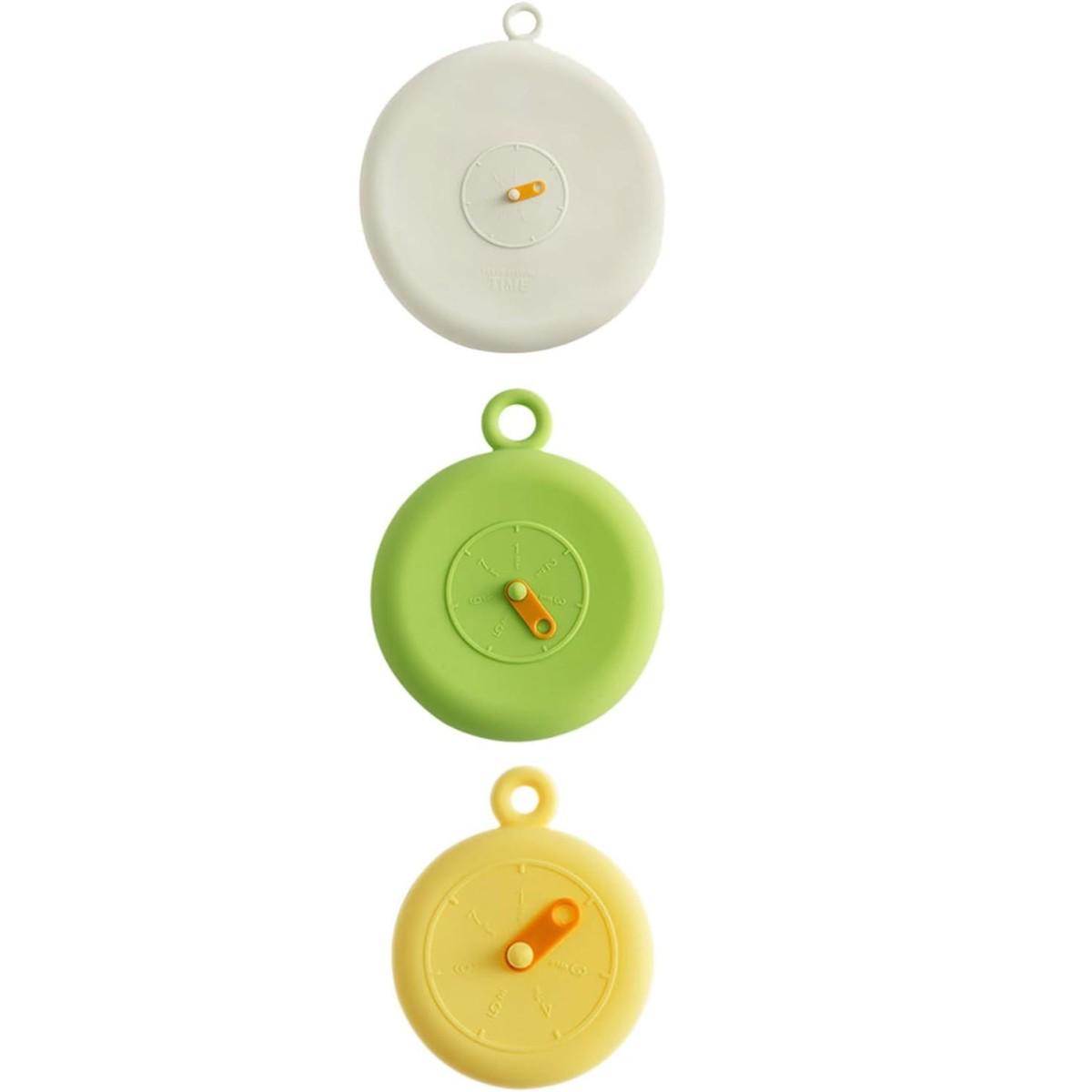 Набор силиконовых крышек Silicone Universal Lid для хранения продуктов 3 шт. 18/10/6,5 см (R93850)
