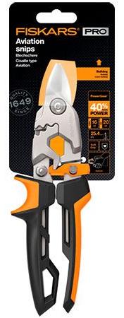 Ножиці по металу Fiskars PowerGear з коротким лезом (1027212) - фото 3 Ножиці по металу Fiskars PowerGear з коротким лезом (1027212) - фото 3