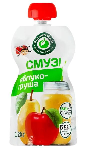 Пюре фруктове Gadz Смузі Яблуко-груша 120 г (2625171648)