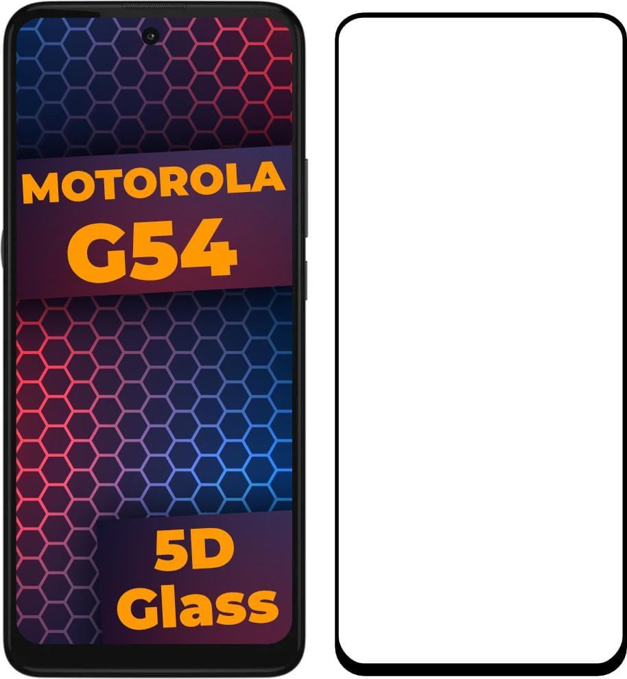 5D стекло Motorola G54 (Защитное Full Glue) Black (38089) 5D стекло Motorola G54 (Защитное Full Glue) Black (38089)