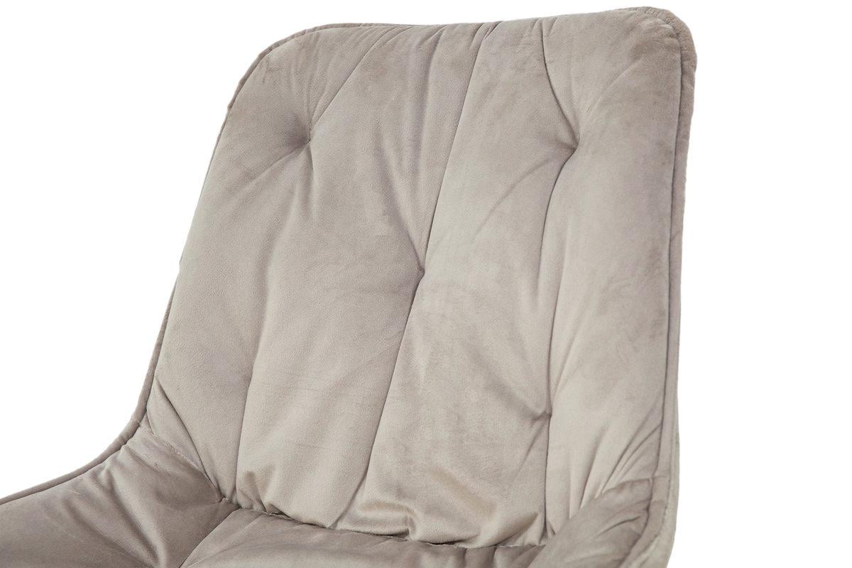 Стілець кухонний Мікс Меблі Прадо-R Чорний/Велюр бежевий - фото 8