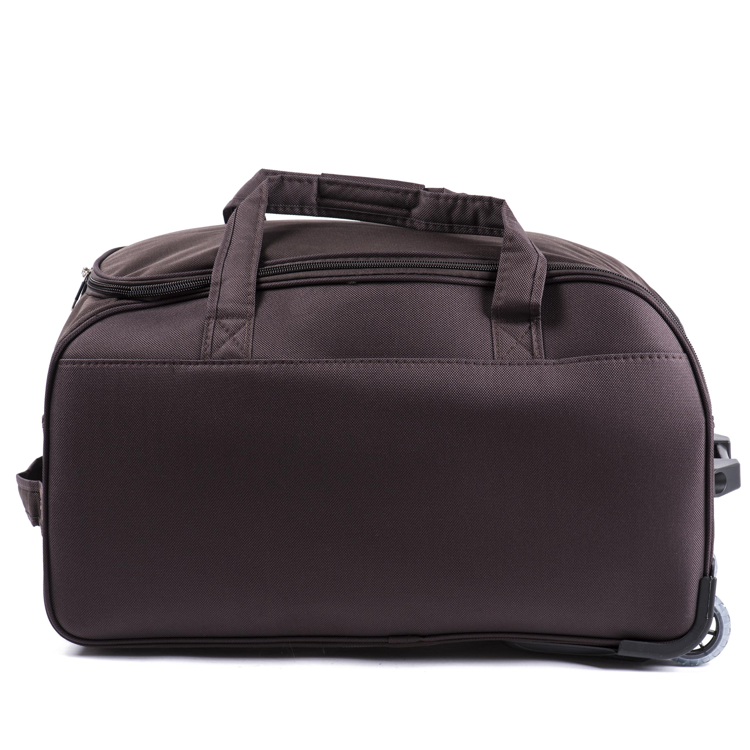 Сумка дорожня Wings c1055 50 л на 2 колесах Коричневий (10228289) - фото 8 Сумка дорожня Wings c1055 50 л на 2 колесах Коричневий (10228289) - фото 8