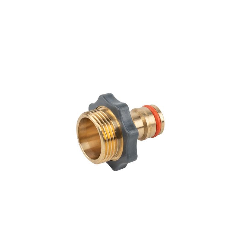 Адаптер латунный Bradas BRASS SOFT с наружной резьбой 3/4" US резьба (BR-S2185-US)