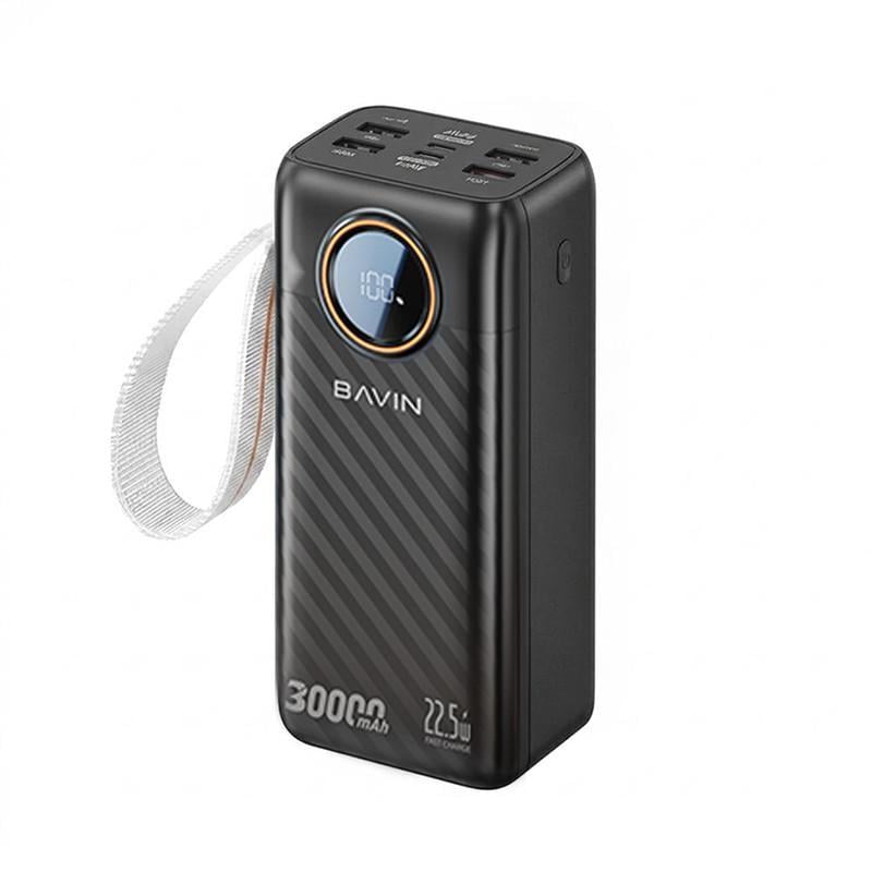 Повербанк BAVIN PC1155S Fast Charging 30000 mAh 22,5W Black (33130107) Повербанк BAVIN PC1155S Fast Charging 30000 mAh 22,5W Black (33130107)