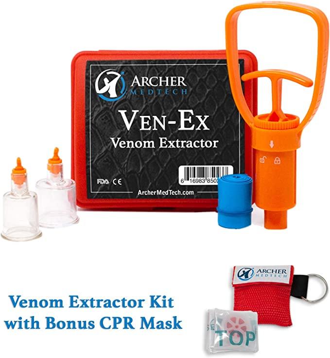 Набір від укусу змій та бджол Ven-Ex, аспіратор для вилучення отрути, засіб першої допомоги - фото 4 Набір від укусу змій та бджол Ven-Ex, аспіратор для вилучення отрути, засіб першої допомоги - фото 4
