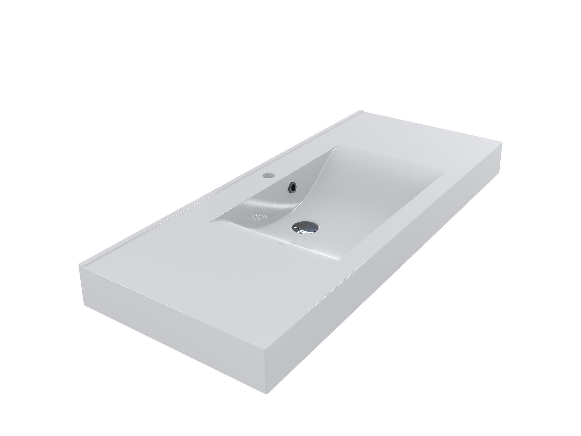 Умивальник для ванної кімнати Fancy Marble Narva 1200 (12112101) Умивальник для ванної кімнати Fancy Marble Narva 1200 (12112101)