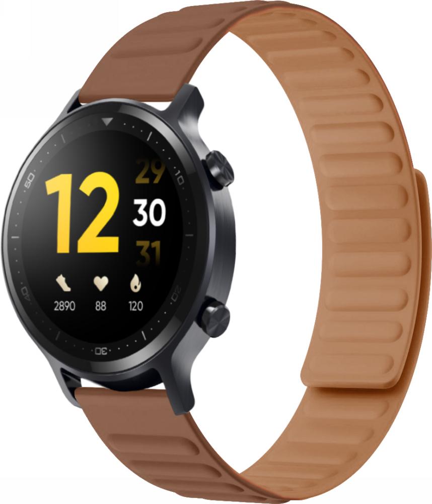 Ремешок Magneter для Realme Watch S Brown (26649-30)
