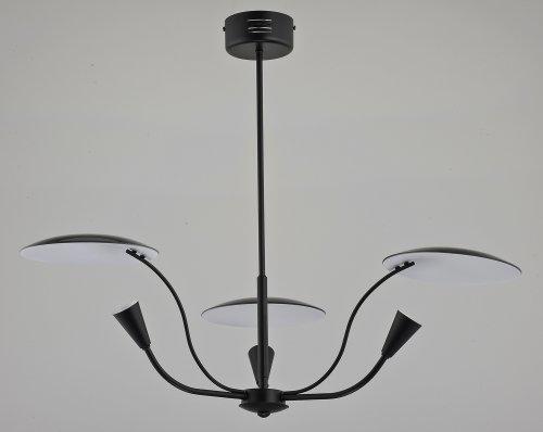 Люстра Alfa Armeria современно Black (22563)