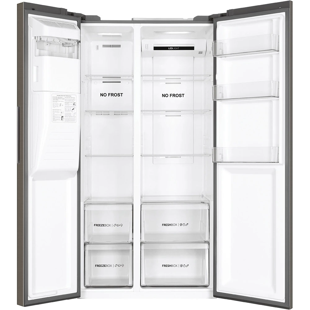 Холодильник Haier HSR3918FIMP (SIDE-BY-SIDE) (30277) - фото 3