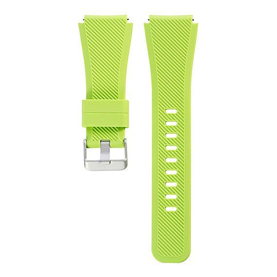 Силиконовый ремешок Watchbands для Samsung Gear S3 Frontier/Classic Зеленый (WB001GREENS3)