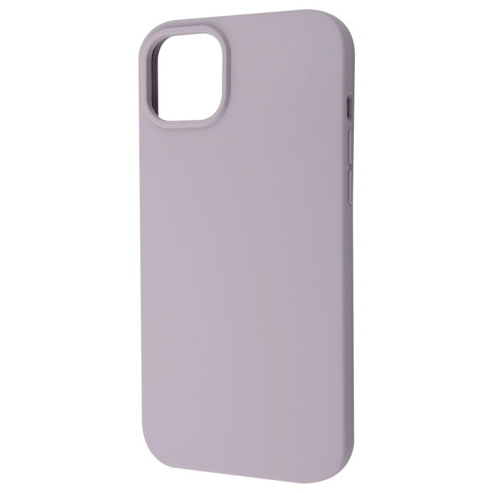 Чехол-накладка для телефона WAVE Full Silicone Cover iPhone 14 Plus/15 Plus Light gray