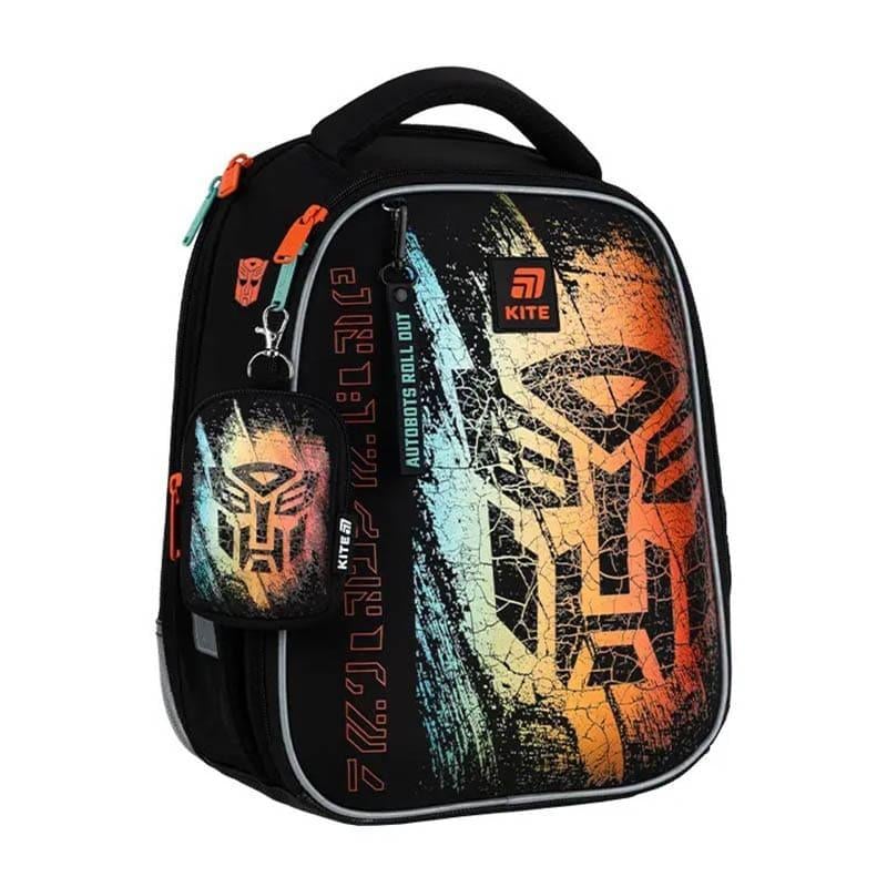 Школьный рюкзак каркасный Kite Education 555 TF 14 л Черный (TF25-555S)