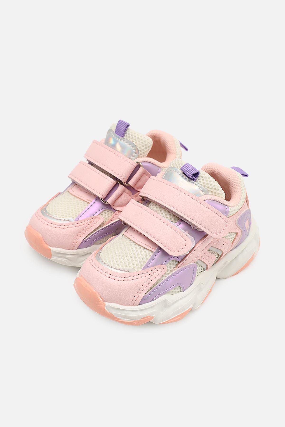 Кросівки для дівчинки ЦБ-00273873 на плоскій підошві р. 21 Рожевий (SKT001056629) - фото 3