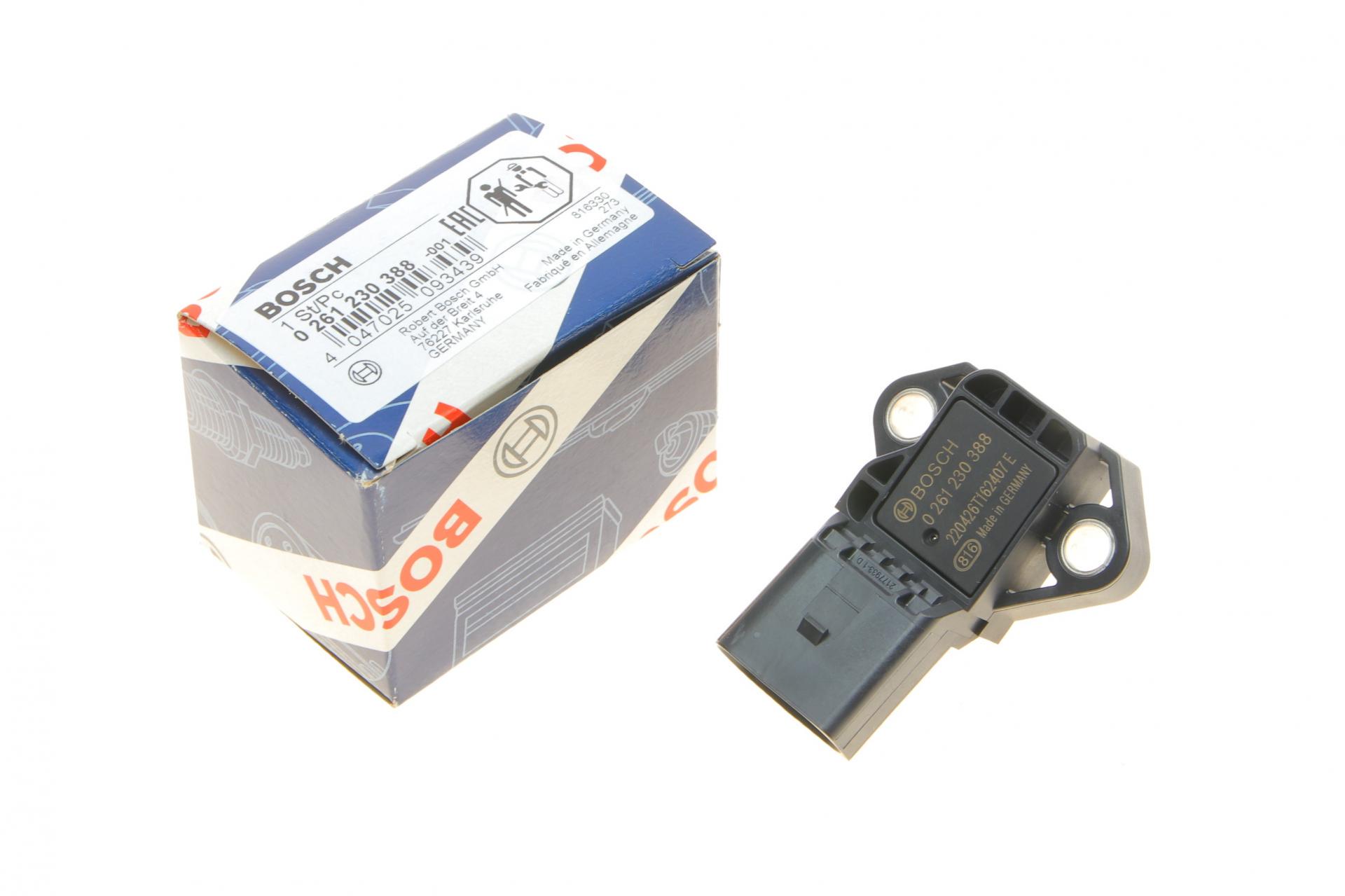Датчик давления наддува VW Passat 1.9TDI 00-05- (0 261 230 388)