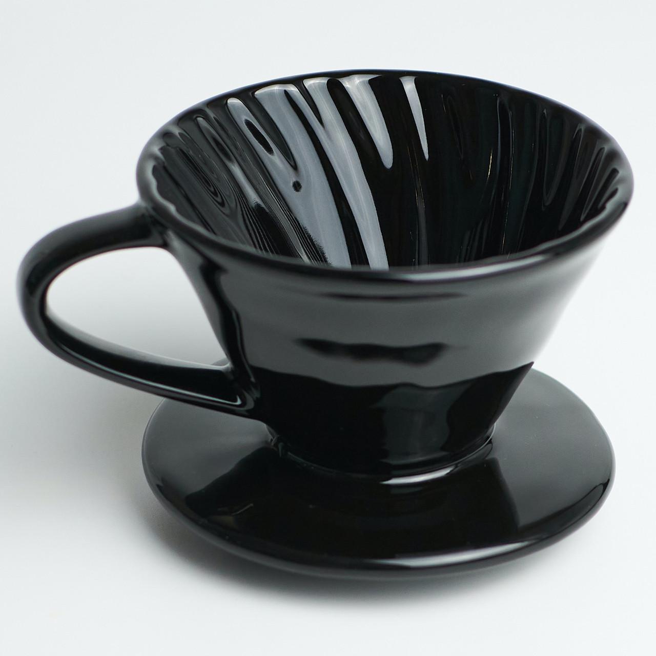 Пуровер для заваривания кофе 02 Ceramic Coffee Dripper керамический на 1-4 чашки 400 мл (2294882875)