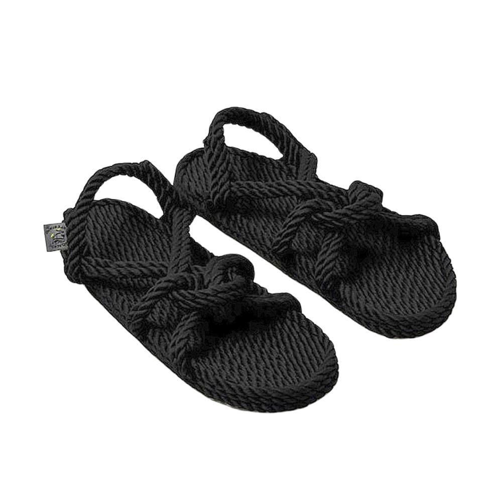 Cандали плетеные с каната Nomadic State Of Mind Mountain Momma р. 42 Black (25111557) - фото 2 Cандали плетеные с каната Nomadic State Of Mind Mountain Momma р. 42 Black (25111557) - фото 2