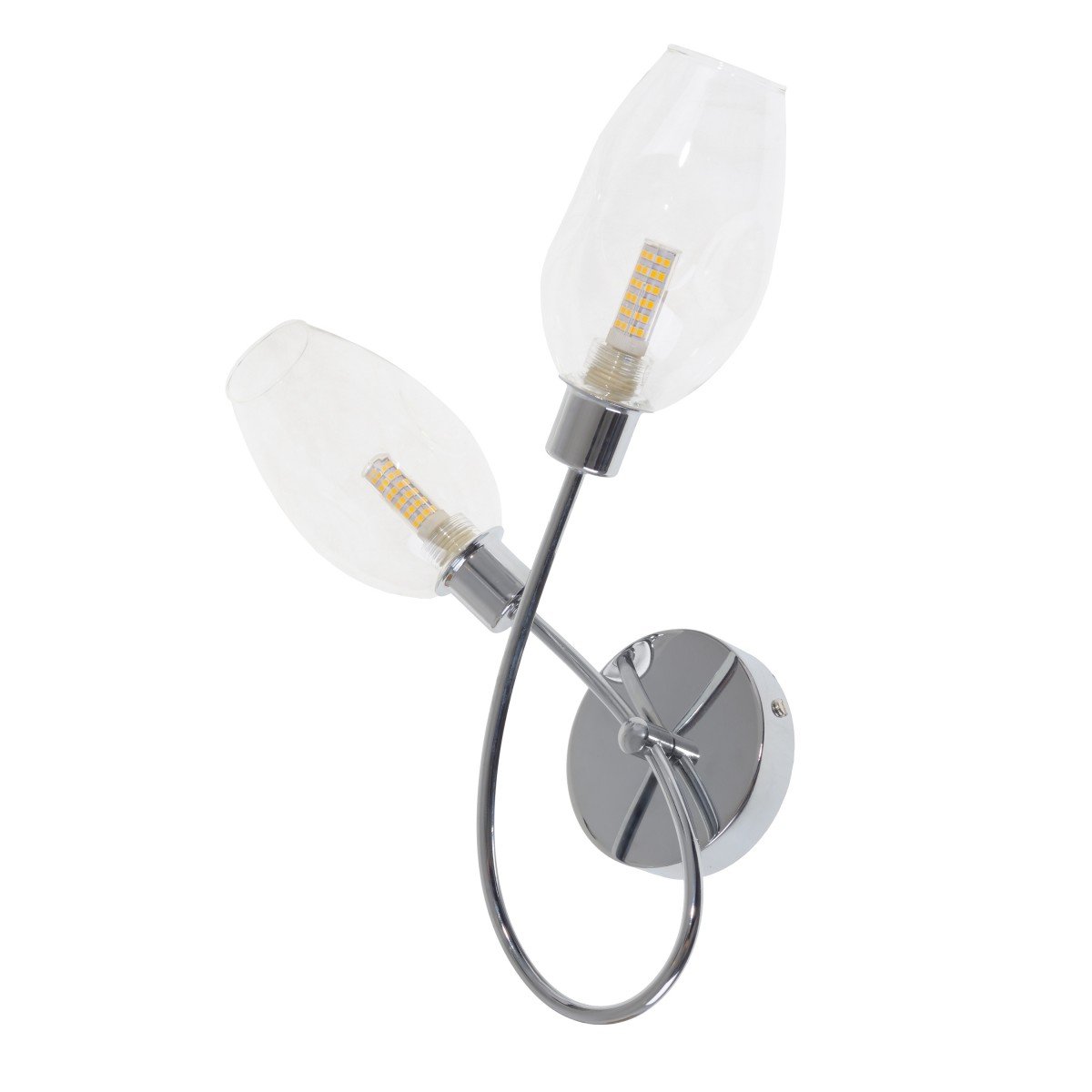 Бра Brille LK-659W/2 G9 CH (29-121)