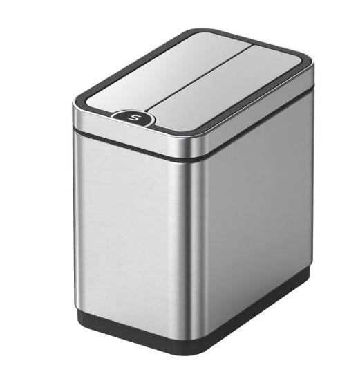 Відро для сміття KOER TC-020112-02 сенсорне прямокутне 12 л Нержавіюча сталь (KR5582)