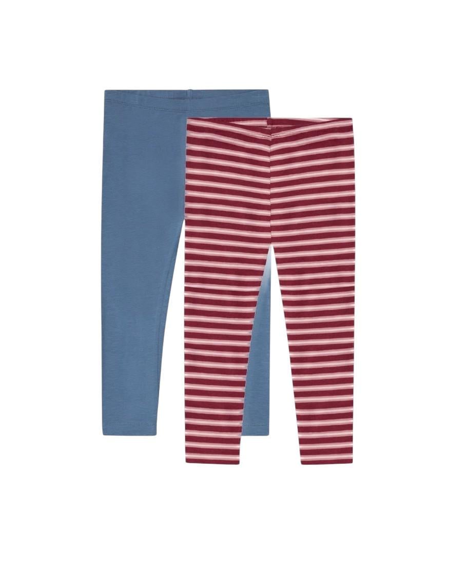 Набір дитячих лосин для дівчинки Lupilu 110-116 см 2 шт. Синій/Рожевий (26022128B)