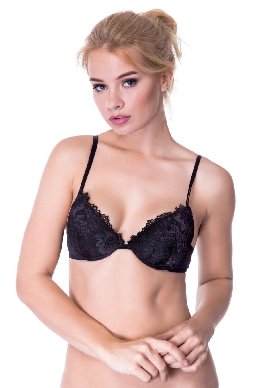 Бюстгальтер push-up gel Infiore 65B Чорний (40231)