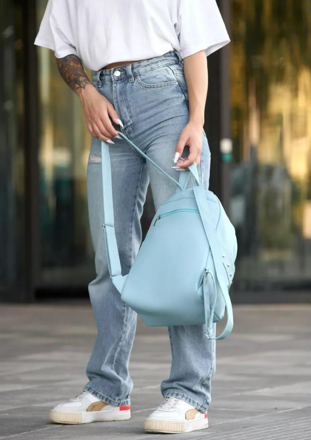 Рюкзак женский Sambag Dali BKHa Голубой (15351010) - фото 4 Рюкзак женский Sambag Dali BKHa Голубой (15351010) - фото 4