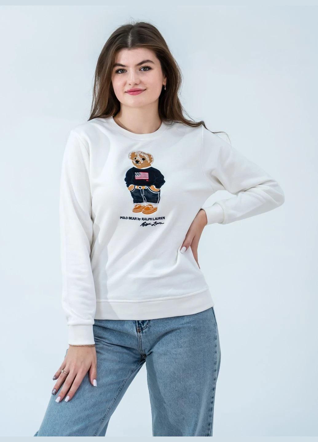 Свитшот женский Ralph Lauren Polo Bear S-5083WT S (S-5083WT S)