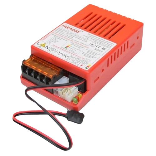 Блок бесперебойного питания Faraday Electronics UPS ASCH PL 14V 2А 35 Вт под аккумулятор 7 Ah на DIN-рейке (30359744)