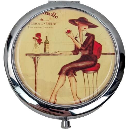 Зеркальце карманное Ретро Seta Decor 16-398-2 Зеркальце карманное Ретро Seta Decor 16-398-2