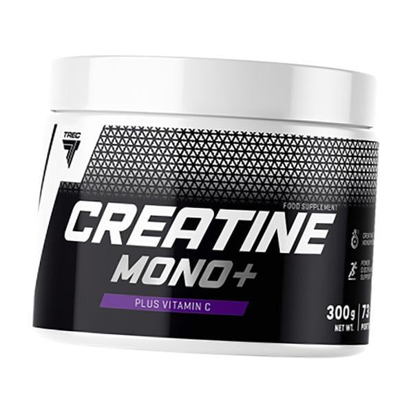 Креатин моногидрат Creatine Mono Зеленое яблоко с витамином C 300 г (31101023) - фото 1