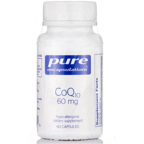Добавка натуральная Pure Encapsulations CoQ10 PE-00076 60 mg 120 капс. (000003857)
