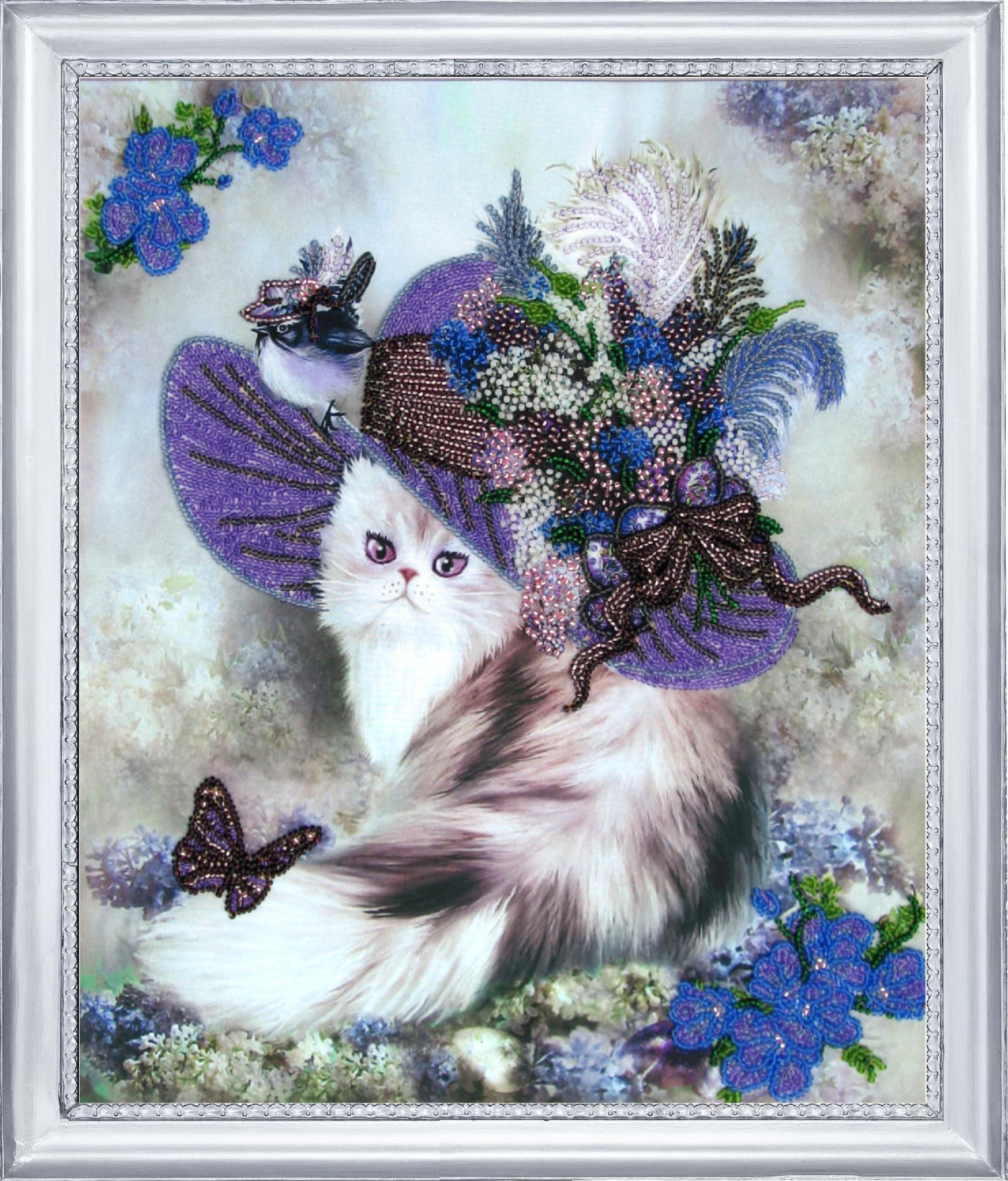 Набір для вишивання бісером BUTTERFLY 613 Моя прекрасна леді 32х27 см (613)