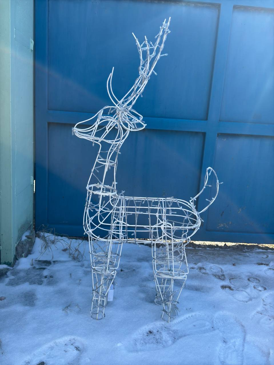 Фігура новорічна Світлодіодний олень 1 м (ol1) - фото 1
