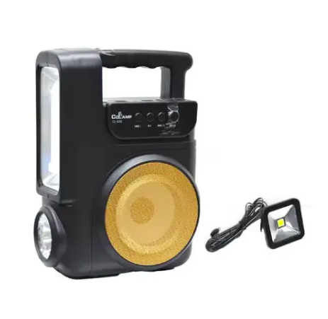 Портативна сонячна станція із сонячною панеллю з Bluetooth/FM/USB CcLamp CL-830 (21-25-9208) - фото 2 Портативна сонячна станція із сонячною панеллю з Bluetooth/FM/USB CcLamp CL-830 (21-25-9208) - фото 2