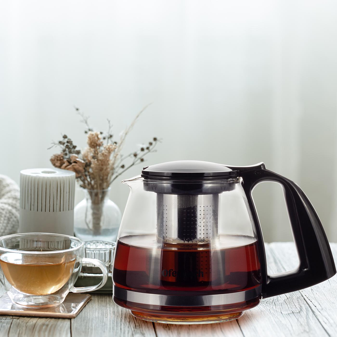 Заварник Ofenbach со съемным ситечком 750 мл (27684219) - фото 8 Заварник Ofenbach со съемным ситечком 750 мл (27684219) - фото 8