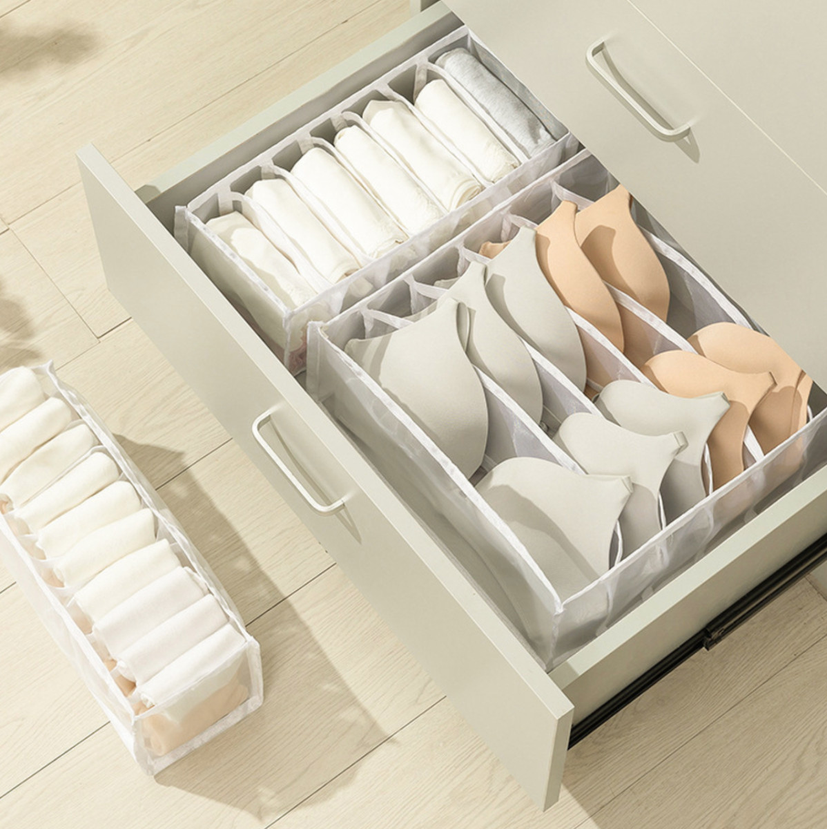 Органайзеры для хранения белья 6048 3 пред. Белый (4259396) - фото 5 Органайзеры для хранения белья 6048 3 пред. Белый (4259396) - фото 5