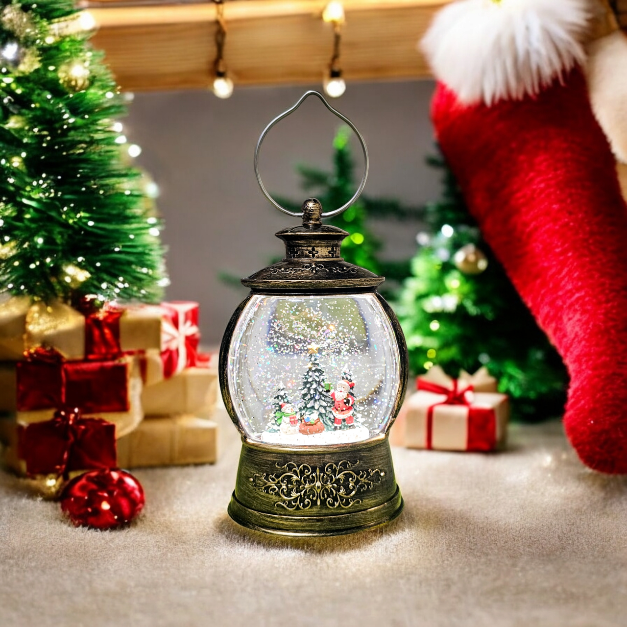 Ночник-лампа музыкальный Живой снег Бронзовый (2413549829) Ночник-лампа музыкальный Живой снег Бронзовый (2413549829)