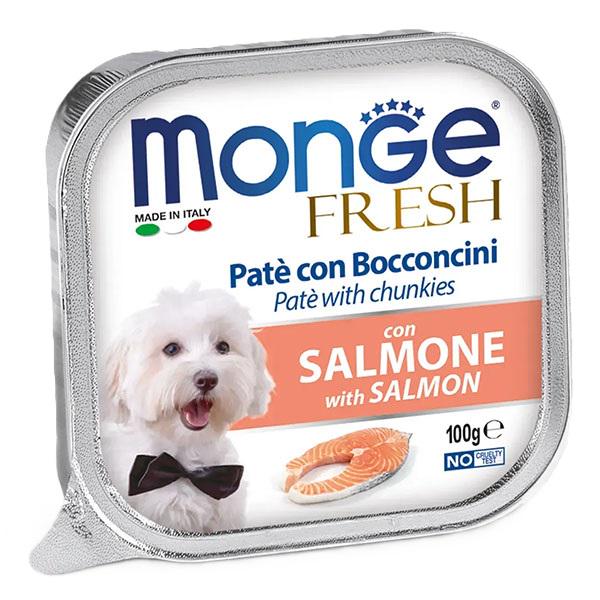 Корм влажный для собак Monge Dog Wet FRESH лосось 100 г (000025671)