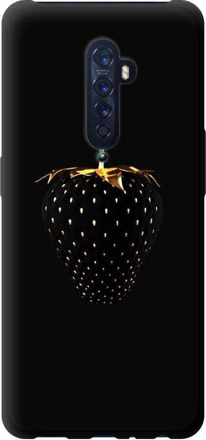 Чехол на Oppo Reno 2 Черная клубника (3585b-1864-42517)