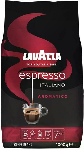 Кава в зернах Lavazza Espresso Italiano Aromatico, 1 кг
