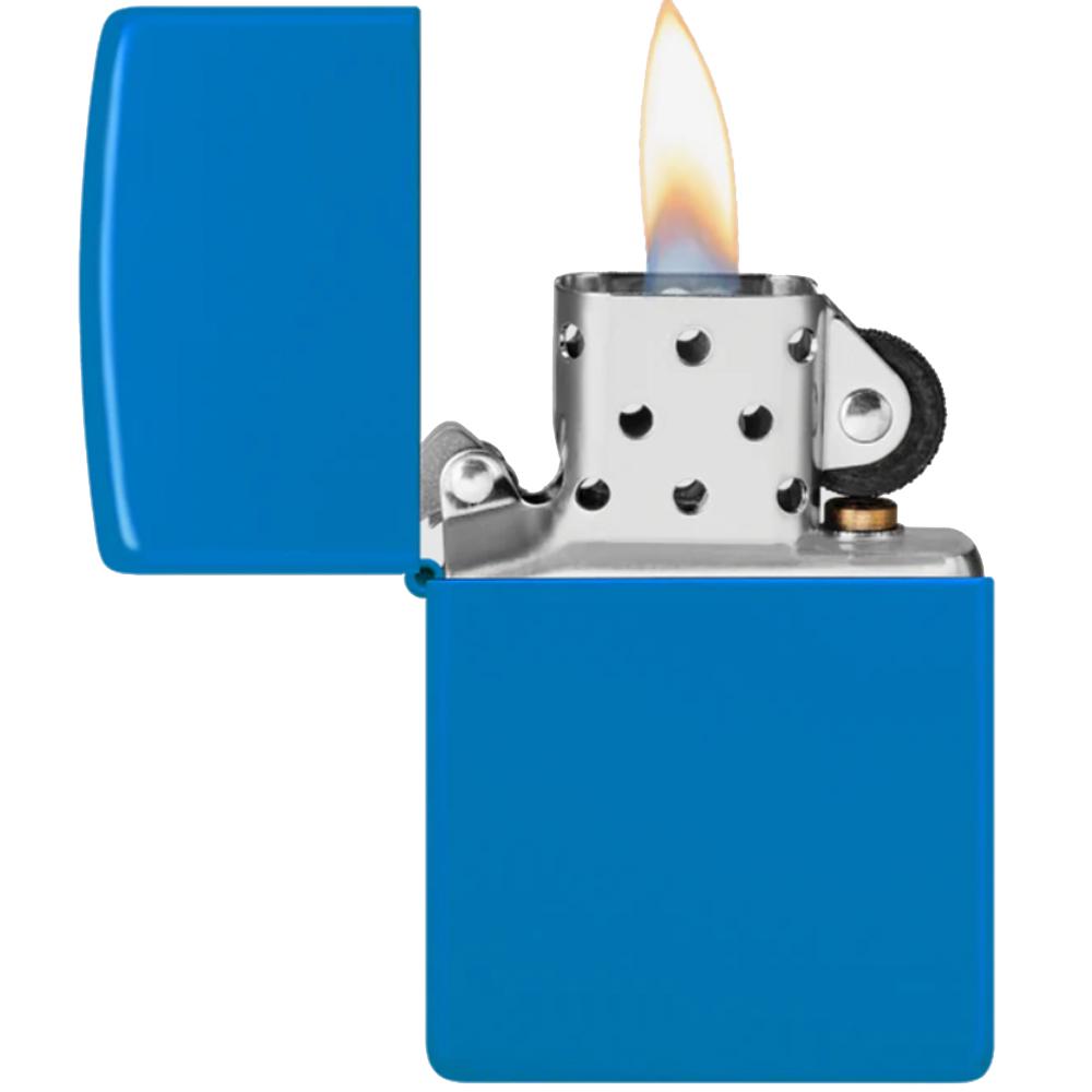 Запальничка ZIPPO Regular Sky Blue Matte (48628) - фото 4