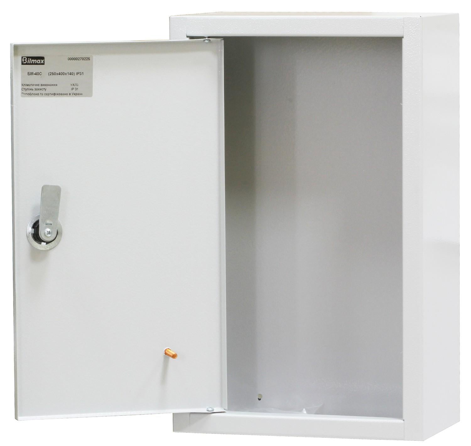 Бокс монтажный Bilmax БМ-40C металлический навесной IP31 250x400x140 мм (Б00017182)