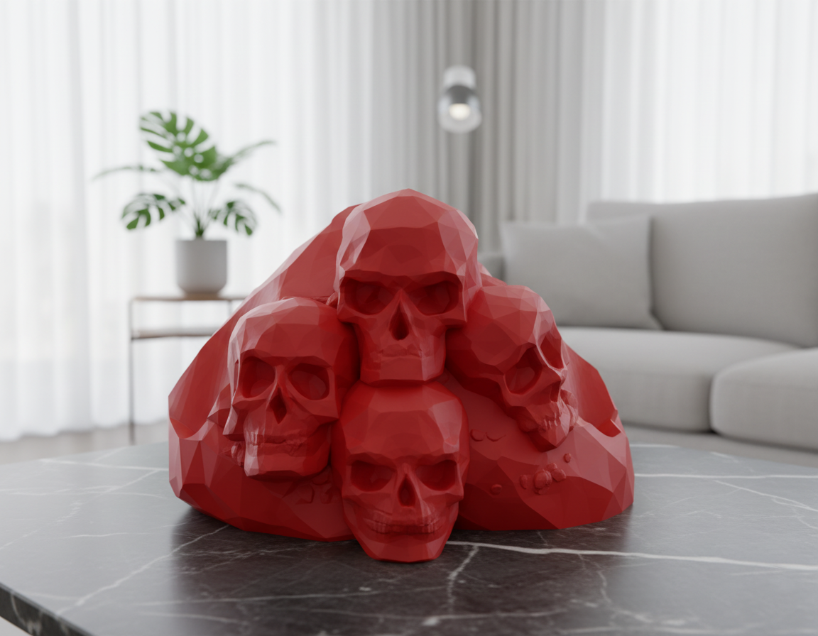 Держатель Курган Черепов для DualSense Dark Souls/Elden Ring (0862)