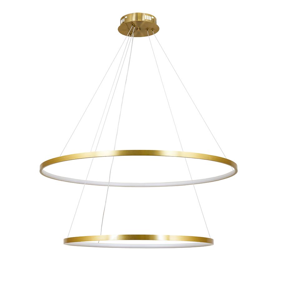 Люстра подвесная светодиодная Levistella 7529832-2A 600/800 мм Бронзовый