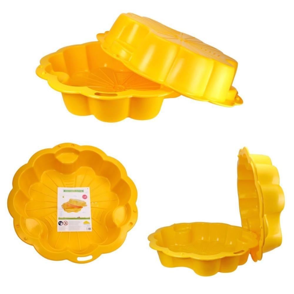 Песочница Цветок-маргаритка из 2-х части (2048) - фото 2 Песочница Цветок-маргаритка из 2-х части (2048) - фото 2