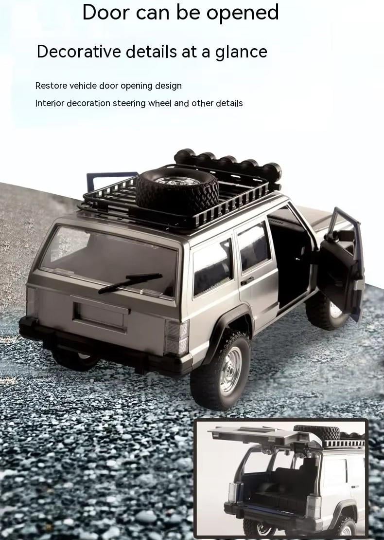 Машинка на радіокеруванні MN78 Jeep Cherokee Сірий - фото 3 Машинка на радіокеруванні MN78 Jeep Cherokee Сірий - фото 3