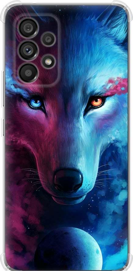 Чехол на Samsung Galaxy A53 A536E Арт-волк (3999sp-2585-42517)