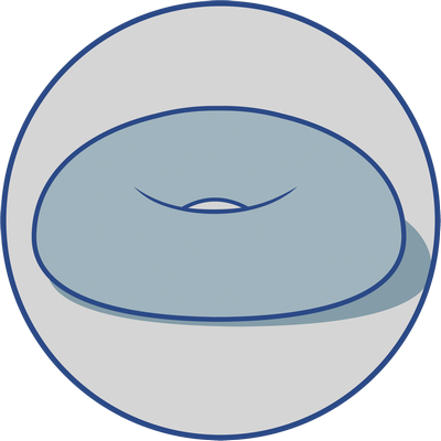 Подушка ортопедична Olvi J2512 з ефектом пам'яті ректальна - фото 4 Подушка ортопедична Olvi J2512 з ефектом пам'яті ректальна - фото 4