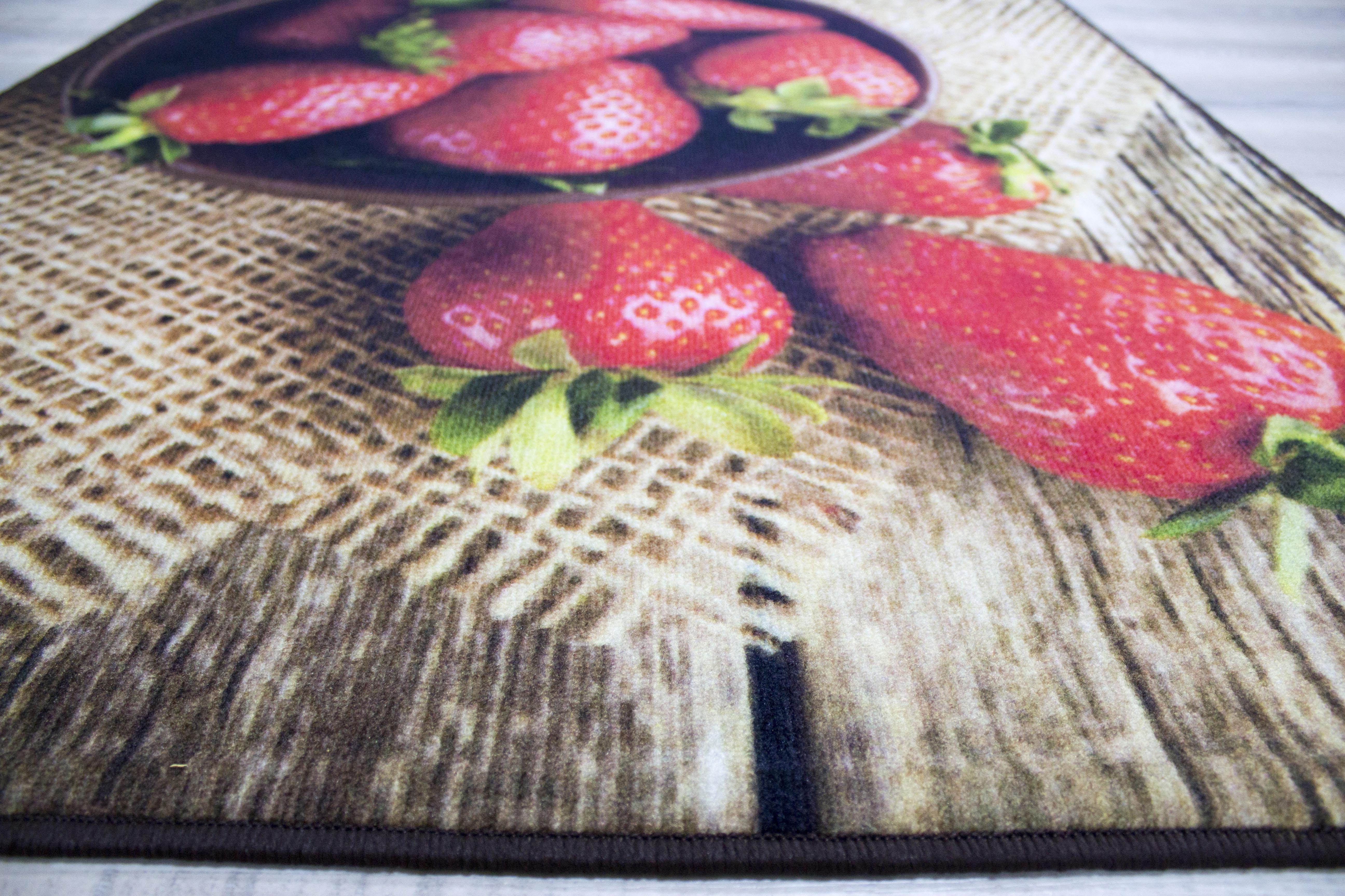 Коврик Print Digital 100x150 см Клубника (24170631) - фото 4